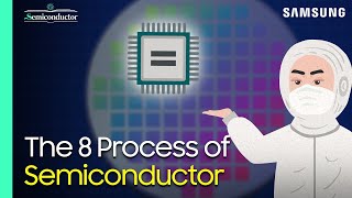 ‘Semiconductor Manufacturing Process’ Explained  All About Semiconductor by Samsung Semiconductor [upl. by Yelekreb]