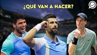 ¿DÓNDE JUGARÁN ALCARAZ DJOKOVIC Y SINNER EN ENERO CALENDARIO Y PRETEMPORADAS ATP 2025 [upl. by Arva]