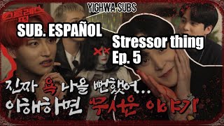 Sub Español ATEEZ에이티즈 STRESSOR THING EP5 [upl. by Simaj]