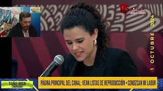 ASI RECIBEN LA ESTAFETA PARA SSP  GOBERNACION  Consejería Jurídica  Sexenio con Claudia [upl. by Yensehc]