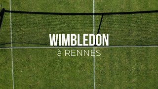 Wimbledon à Rennes  EP 1  je joue sur un vrai gazon  découverte du terrain  échauffement [upl. by Oigolue639]