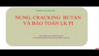 512022130009 Nung nóng 896 lít đktc butan với xúc tác thích hợp thu được hỗn hợp khí X gồm [upl. by Laurentia449]