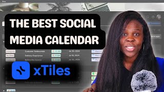 Content Calendar Xtiles Tutorial  Free Template [upl. by Daveen526]