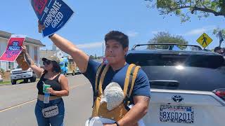 Kaiser health care workers picket over working conditions patient care [upl. by Manya]