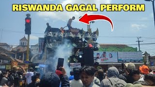 RISWANDA MAHARDIKA GAGAL PERFORM DI PESONA GONDANGLEGI ‼️ [upl. by Menedez]