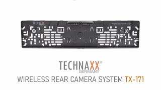 TECHNAXX WIFI REAR CAMERA SYSTEM TX171 English [upl. by Johannah]