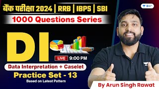 📊 Data Interpretations DI  1000 Prelims Level DI Set  13  RRB POCLERK  IBPS  SBI  RBI [upl. by Fiske]