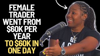 Female Trader Explains How She Made It to 60000 Days in Forex [upl. by Llevad]