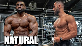 Training W Pro NATURAL Bodybuilder NathanPT [upl. by Draned]