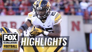 Iowa vs Nebraska  Highlights  FOX COLLEGE FOOTBALL [upl. by Anitnatsnoc]