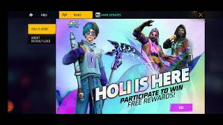 Break dancer Bundle in free fire and Holi special event badge99 tondegamer [upl. by Sally]