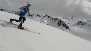 David Norris has Extreme Skill on CrossCountry Skis [upl. by Zildjian]