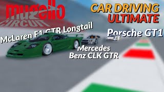 Porsche GT1 VS McLaren F1 GTR Longtail VS MercedesBenz CLK GTR Mugello circuit CDU [upl. by Sateia524]