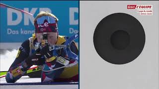 BIATHLON 2024 MASS START HOMMES ANTHOLZANTERSELVA 2024 [upl. by Sladen860]