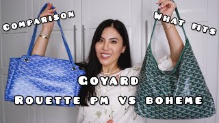 Goyard Boheme Hobo Bag vs Rouette PM Bag Which one is better [upl. by Caesaria]