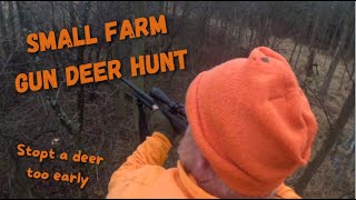 2024 Wisconsin Gun Deer Hunt  Deer Hunting on a Small Farm [upl. by Eimat505]