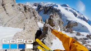 GoPro Climbing  Skiing the Italian Dolomites [upl. by Coppola963]