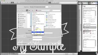 Studio to PDF or PNG on a Mac [upl. by Ratna]