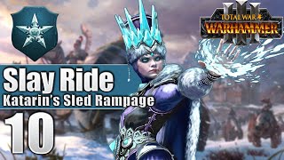 Katarins Sled Rampage 10  Campaign  Total War Warhammer 3 [upl. by Artcele]