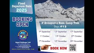 Annapurna Base Camp Trek 2025  Nepal Challenge Trek  Nepal Challenge [upl. by Irrehc]