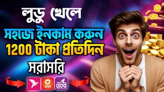 লুডু খেলে টাকা আয় বিকাশে  Ludo khele taka income 2024  লুডু খেলে টাকা ইনকাম  Ludo khele income [upl. by Halac272]