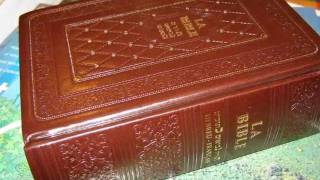 La Bible Hebreu  Francais  Hebrew French Leather Bible [upl. by Sall]