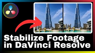 How to Stabilize Footage in DaVinci Resolve [upl. by Rinum]