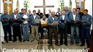 quotSe Com a Tua Boca Confessaresquot Romanos 10910 Pequenos Cantores de Cristo Oziel IECLB [upl. by Ibor]