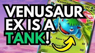 Venusaur EX Is The TANKIEST Deck Pokémon TCG Pocket [upl. by Blaseio]