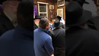 Dancing with Aaron Rubashkin in his Office Following News of the Release of Sholom Mordechai Rubashk [upl. by Winnifred]