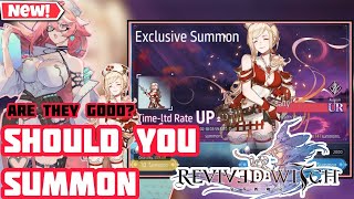 Revived Witch  Should You Summon For Sally amp Amorai New Units [upl. by Backer864]