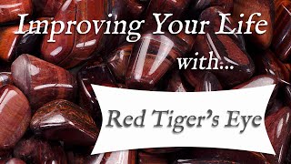 RED TIGERS EYE 💎 TOP 4 Crystal Wisdom Benefits of Red Tiger Eye Crystal  Stone of Stimulation [upl. by Oirottiv]