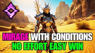 CASUAL MIRAGE RAMPAGE CONDITIONS FOR EASY WINS PVP GUILD WARS 2 [upl. by Burack]