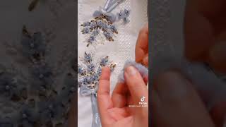 How to make Organza tisaue fabric flower [upl. by Edmanda]