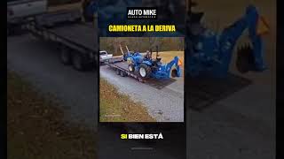 Un mal procedimiento termina con camioneta a la deriva ememike [upl. by Bolen]