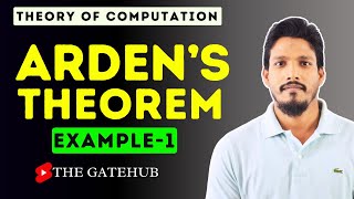 Ardens Theorem Example 1  Finite Automata to Regular Expression  GATECSE  TOC [upl. by Euginimod]