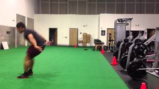 Band Resisted Broad Jump [upl. by Dnalerb]