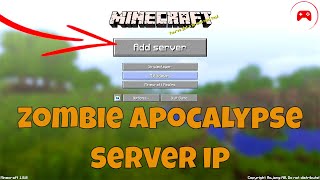 Zombie Apocalypse Minecraft Server IP Address [upl. by Watts]