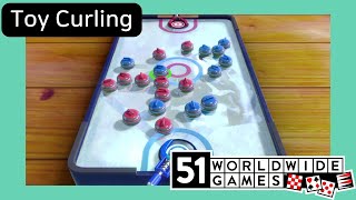 Toy Curling  51 Worldwide Games Nintendo Switch Gameplay [upl. by Enidanreb395]