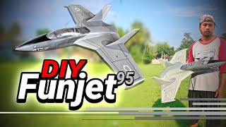 DIY Funjet 95 RC Plane [upl. by Nangatrad]