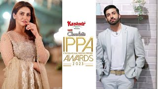 HIBA BUKHARI amp AZFAR REHMAN HOSTING AT IPPL AWARD 2023 IN MANCHESTER  HOSTS AT IPPL AWARD SHOW 2023 [upl. by Abshier734]