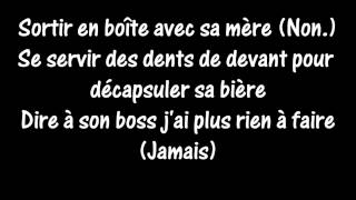 OrelSan  Mauvaise Idée LYRICSPAROLES HD [upl. by Brodsky]