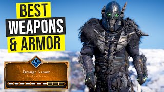 Assassins Creed Valhalla  BEST Weapons amp Armor Location amp How To Upgrade them to MYTHIC Quality [upl. by Winer]