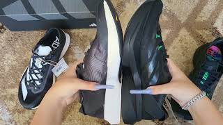 Review adidas Adios 8 next to Adizero Pro 3 In Hand [upl. by Namsaj]