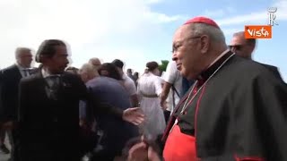 Il Presidente della Repubblica Mattarella visita la statua del Cristo Redentore a Rio de Janeiro [upl. by Chelsy]