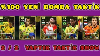 PES 2024 MOBİLE 100100 TAKTİK  İKİDE İKİ YAPTIM EPİC  RCARLOS  CAFU H STOİCHKOV  R VVAARD [upl. by Dane115]