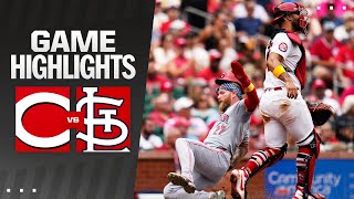 Reds vs Cardinals Game Highlights 91224  MLB Highlights [upl. by Adnohral]