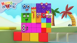 Two Hour PATTERN PALACE Bonanza 🏰  Learn to Count  Full episodes  Numberblocks [upl. by Alul827]