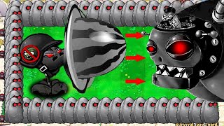 Doom Gatling Pea Melon X Tall Nut Vs Doom Dr Zomboss Giga  Plants Vs Zombies Hack [upl. by Plotkin]