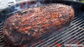 Roast Beef Recipe  Works on the BBQ or in the oven  BBQFOOD4U [upl. by Divd]